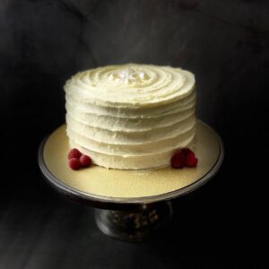 Raspberry Cheesecake Cake